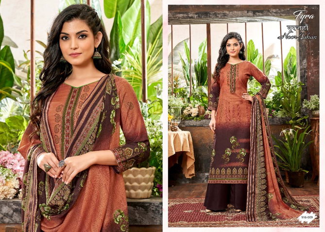 Fyra Noor Jahan 4 Casual Daily Wear Cotton Digital Print Designer Dress Material